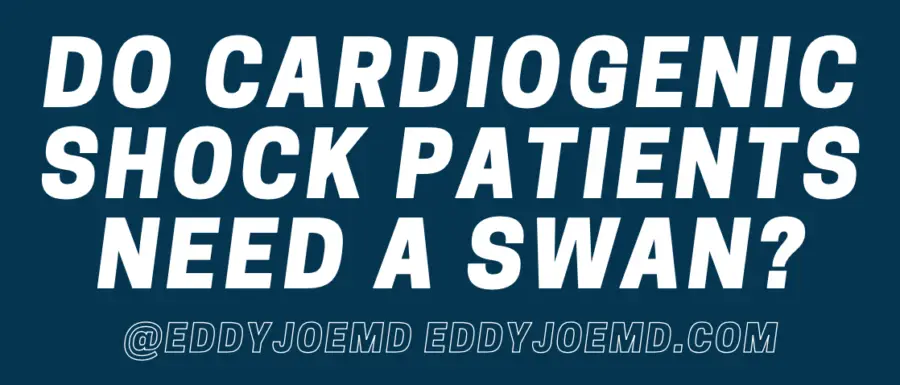 cardiogenic shock swan
