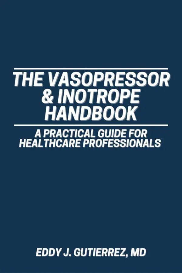 vasopressor inotrope handbook
